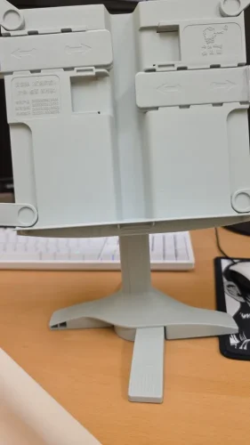 Reading Bookshelf Adjustable Rotatable Lifting Landing Reading Portable photo review