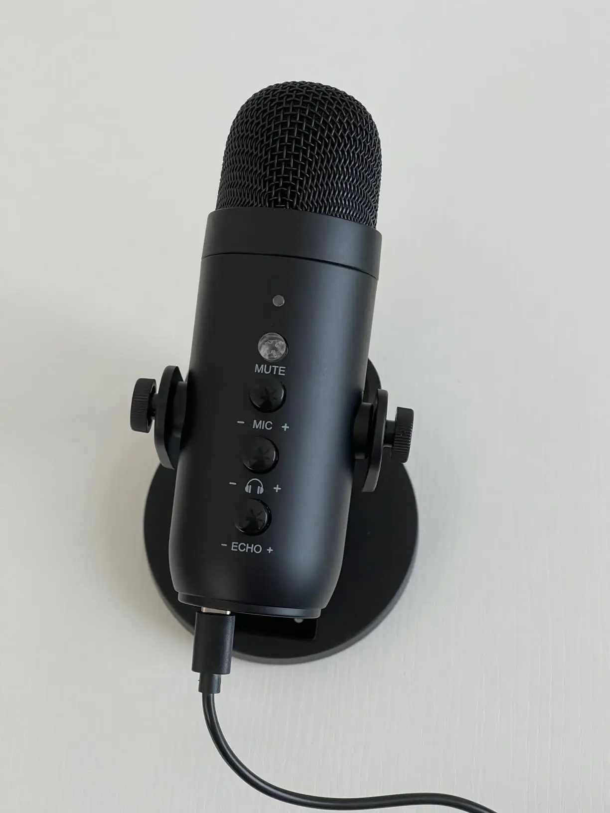 Haomuren USB Condenser Microphone Pink Studio Recording Mic photo review