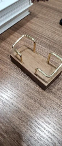 Business Card Holder Organizer Office Desk Display Stand photo review