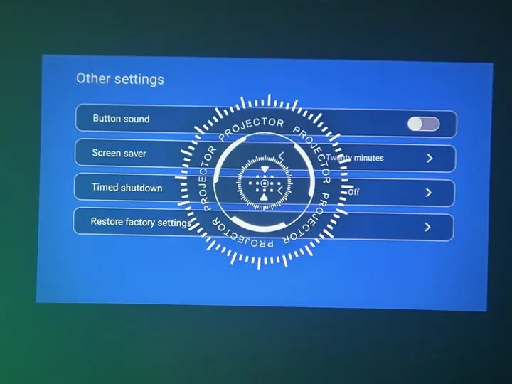 Magcubic HY300 X 4K Android 11 Projector with photo review