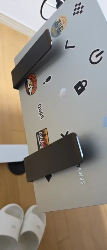 Sides Table Laptop Storage Stand Laptop Rack Charging photo review