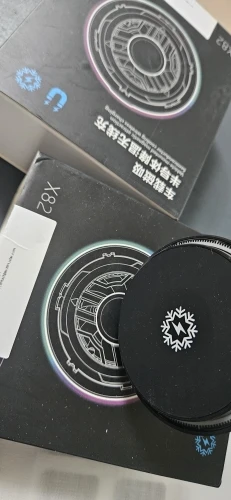 ice Cooling Magnetic Wireless Car Charger Stand for photo review