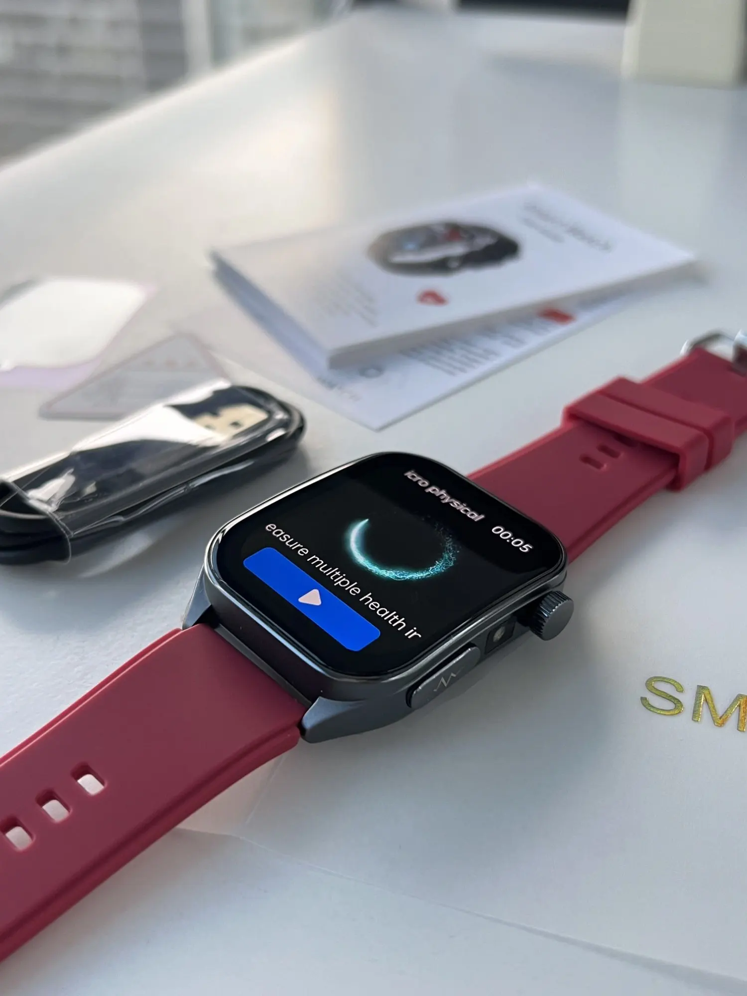2025 New AI-GPT Diagosis ECG Health Smart Watch photo review