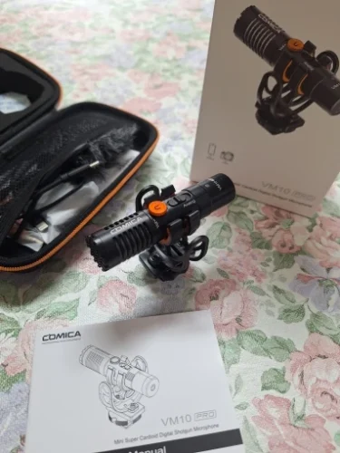 COMICA VM10 PRO On-Camera Cardioid Shotgun Microphone with photo review