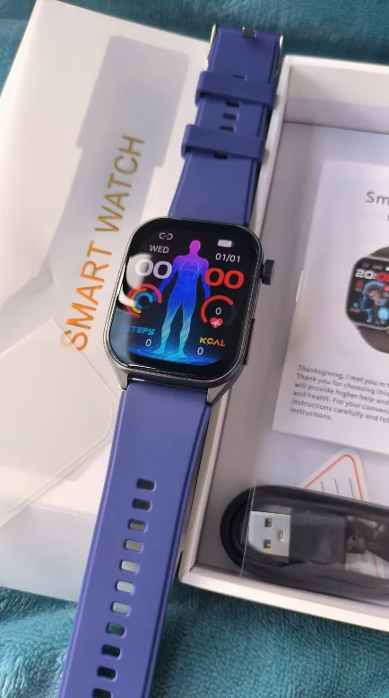 2025 New AI-GPT Diagosis ECG Health Smart Watch photo review