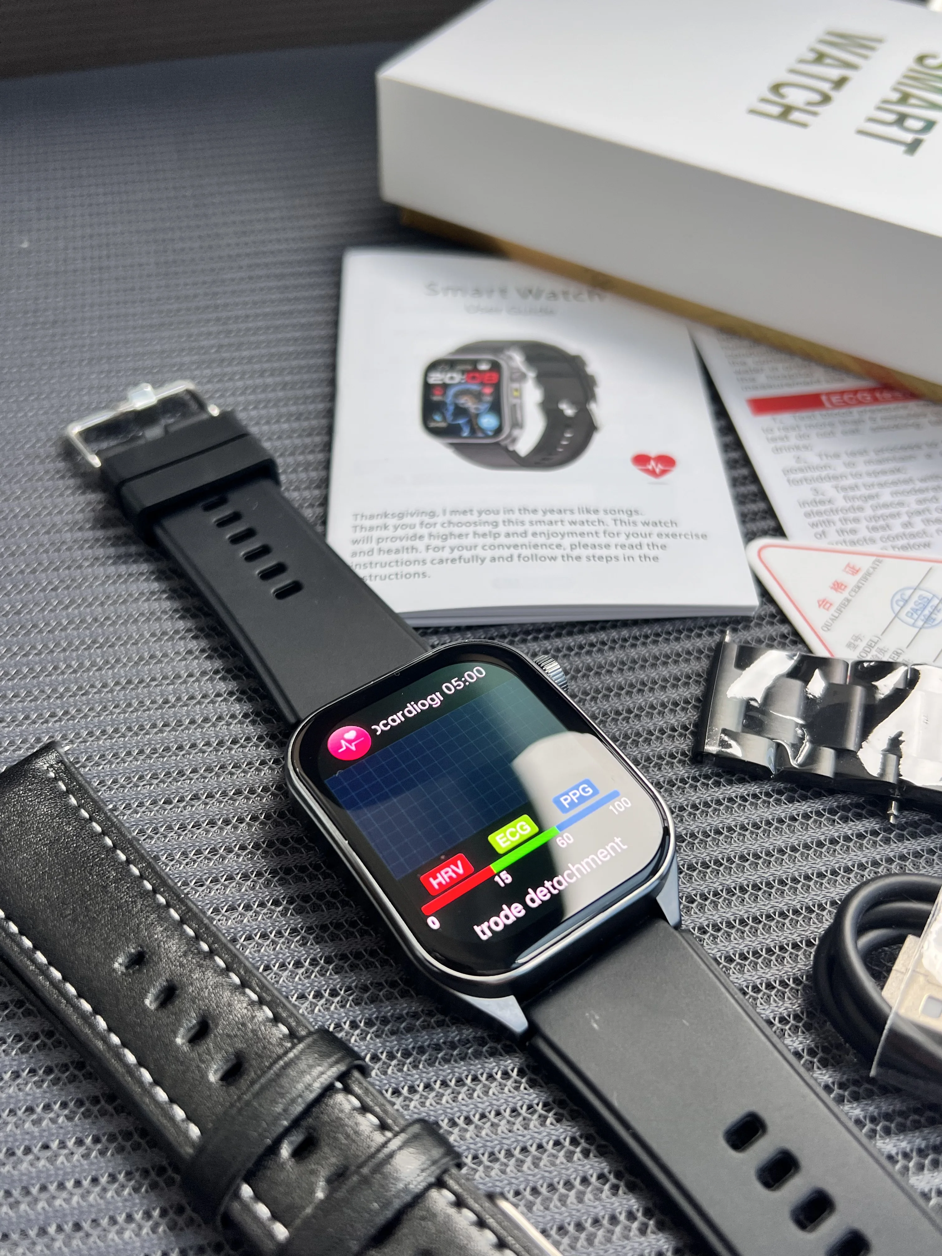 2025 New AI-GPT Diagosis ECG Health Smart Watch photo review