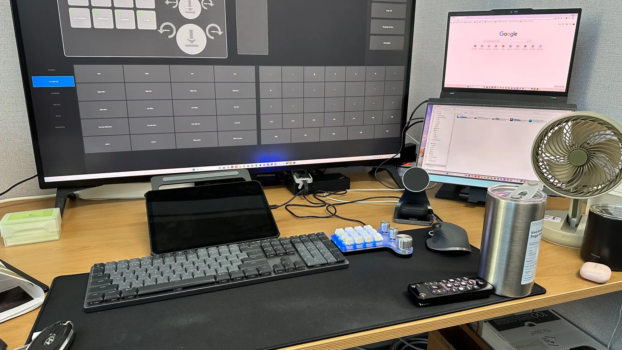 Mini Bluetooth Programming Macro Custom 3 Knob Keyboard photo review