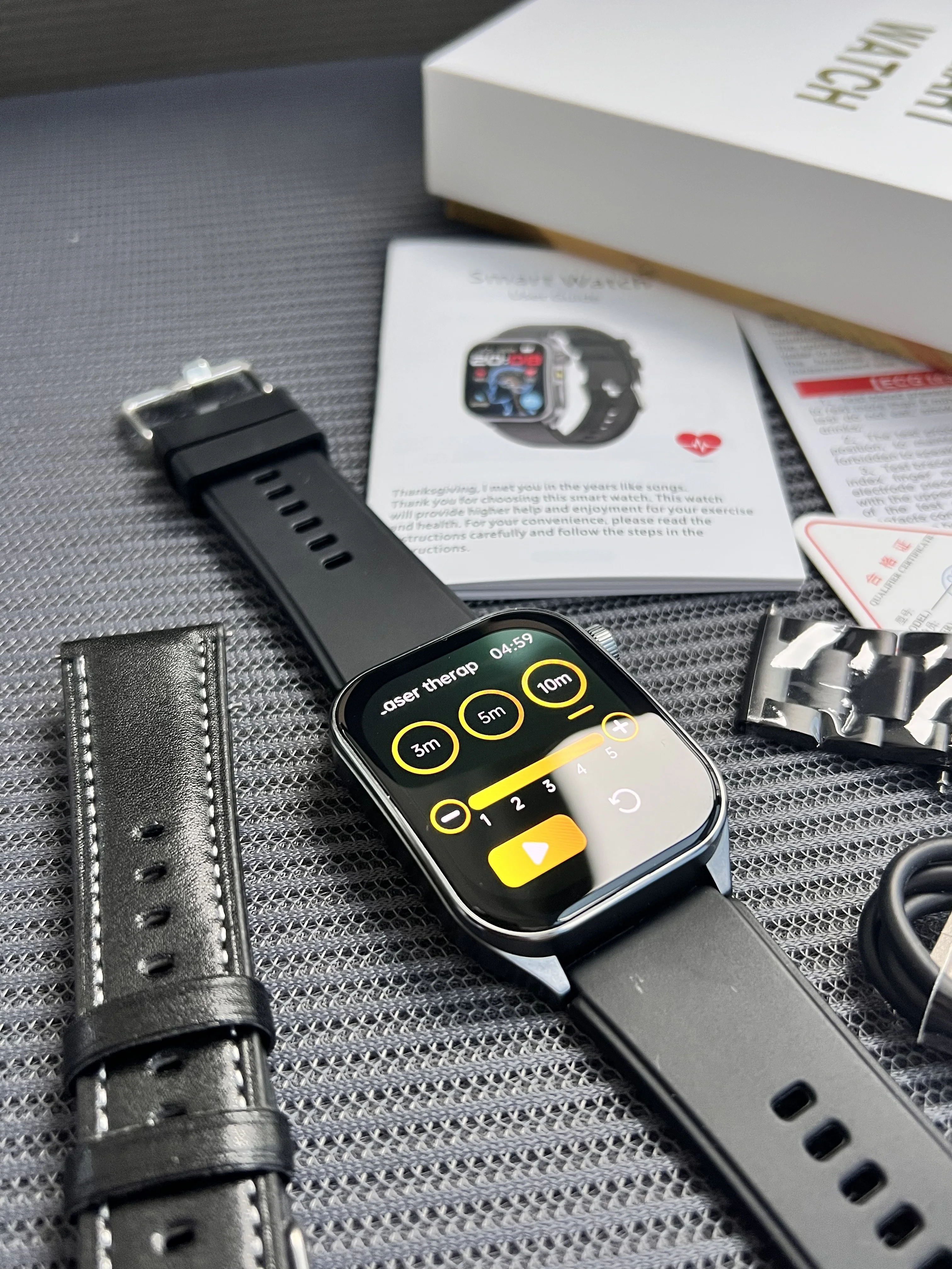 2025 New AI-GPT Diagosis ECG Health Smart Watch photo review
