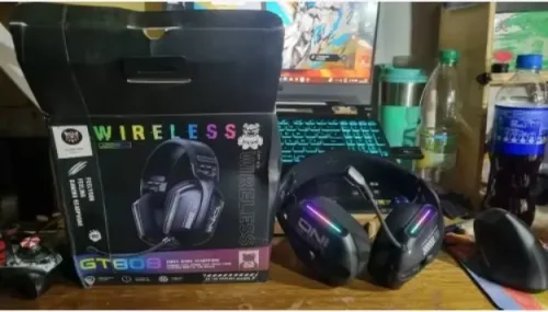 ONIKUMA GT808 Wireless Headset 2.4GHz Wireless Muffler Headset photo review