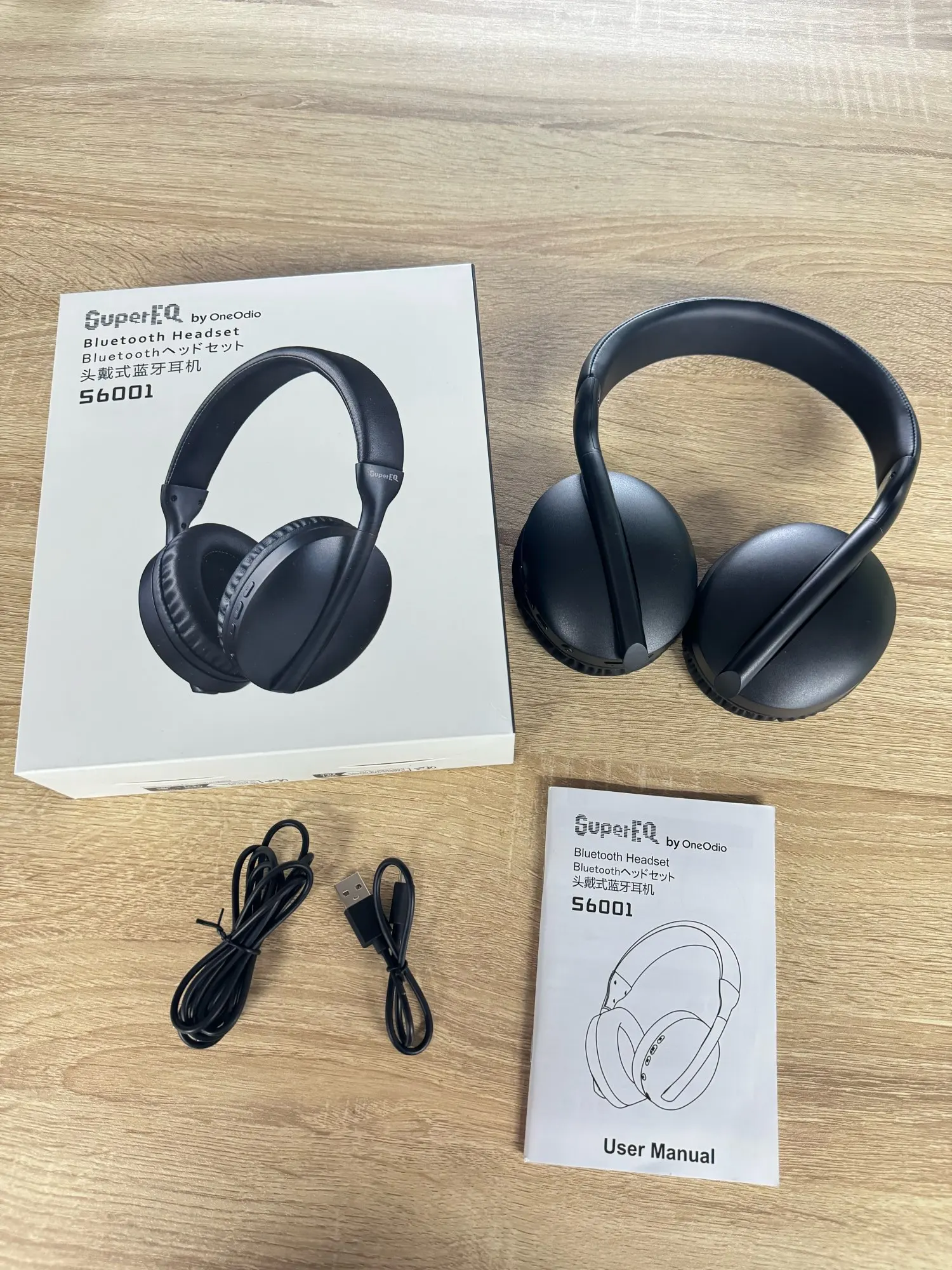 Oneodio SuperEQ S6001 Bluetooth Headphones Over Ear Wireless photo review