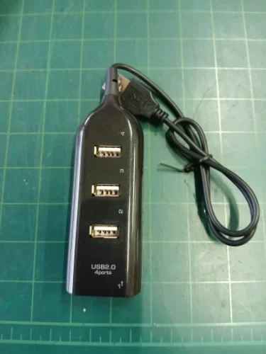 High Speed USB Hub 4 Port USB 2.0 photo review