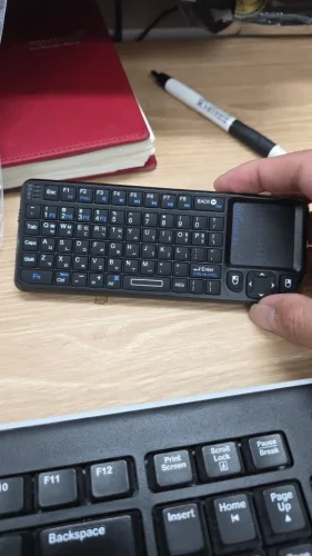 Rii X1 2.4GHz Mini Wireless Keyboard English/ES/FR Keyboards photo review