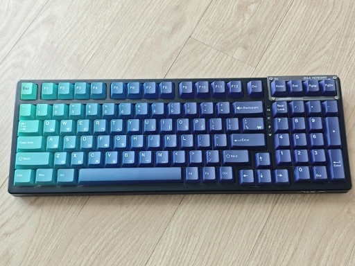 AULA F98 Gaming Mechanical Keyboard Full-size Three-mode Bluetooth/2.4G/USB-C photo review