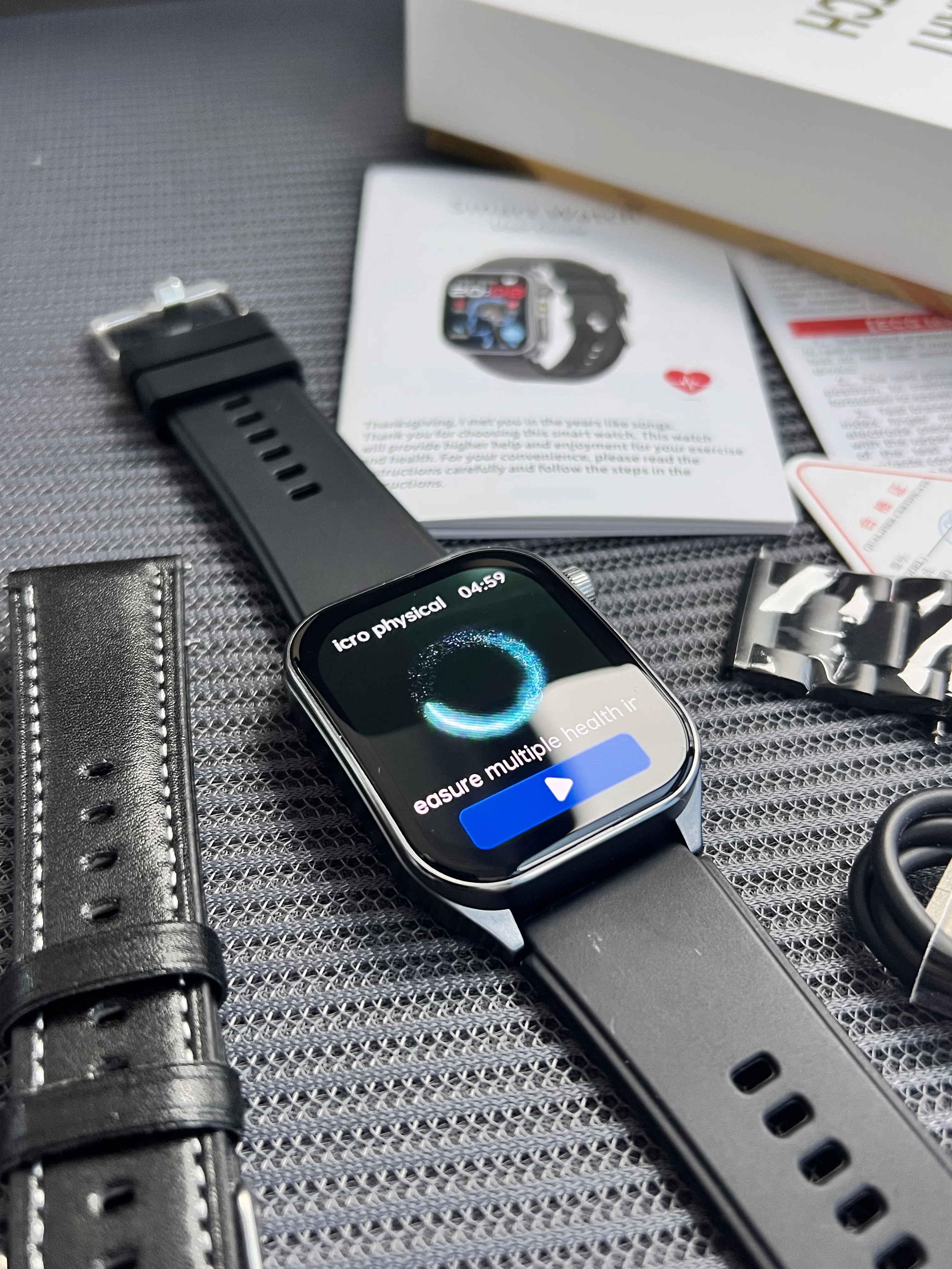 2025 New AI-GPT Diagosis ECG Health Smart Watch photo review