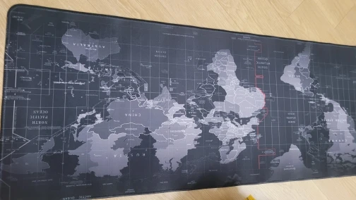 Map Mouse Pad Large Map Desk Mat Protector photo review