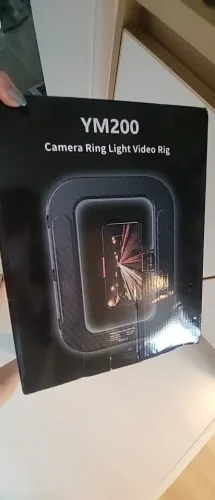 New Handheld Ring LED Rechargeable Fill light Portable photo review