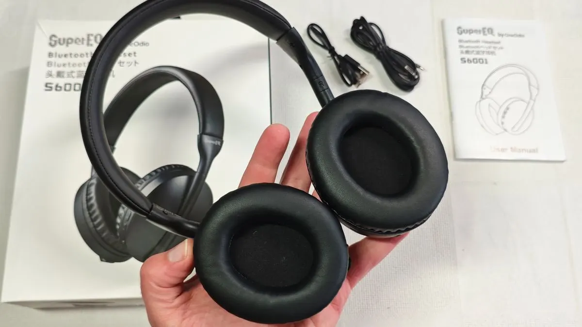 Oneodio SuperEQ S6001 Bluetooth Headphones Over Ear Wireless photo review