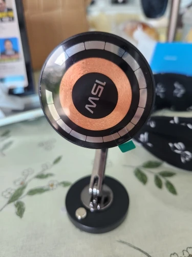 Magnetic Car Wireless Charger Stand Magnet Car Mount photo review