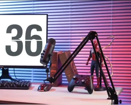 Haomuren Professional USB Streaming Podcast PC Microphone Studio photo review