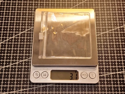 mini transparent carry all storage bags lightweight dust-proof photo review