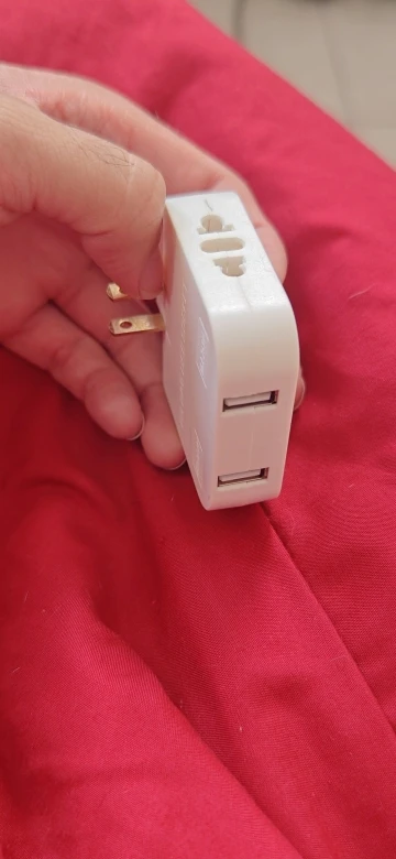 180° Rotatable Travel EU Extension Socket 3-in-1 Universal photo review