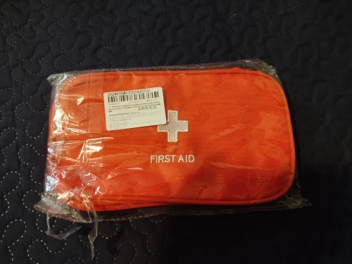 Health Medicine First Aid Kit Oxford Cloth Portable photo review