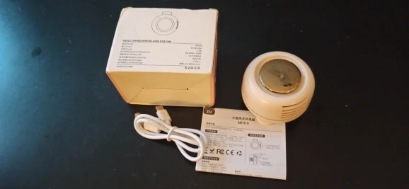 Whirlwind Leafless Fan With Portable Button Design USB photo review