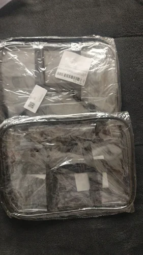 Large Capacity Transparent Mesh Zipper Toy Storage Bag photo review