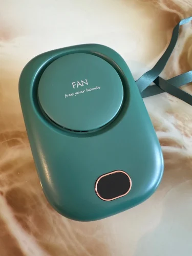 New Mini Portable Fan Portable Rechargeable Bladeless Turbo photo review