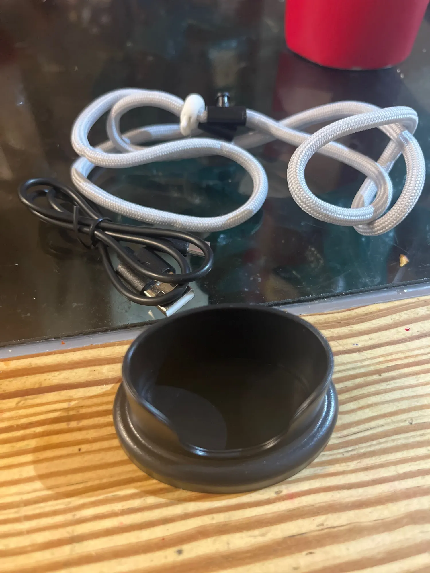 TOPK 5000mAh Mini Portable Fan USB Rechargeable Hand photo review