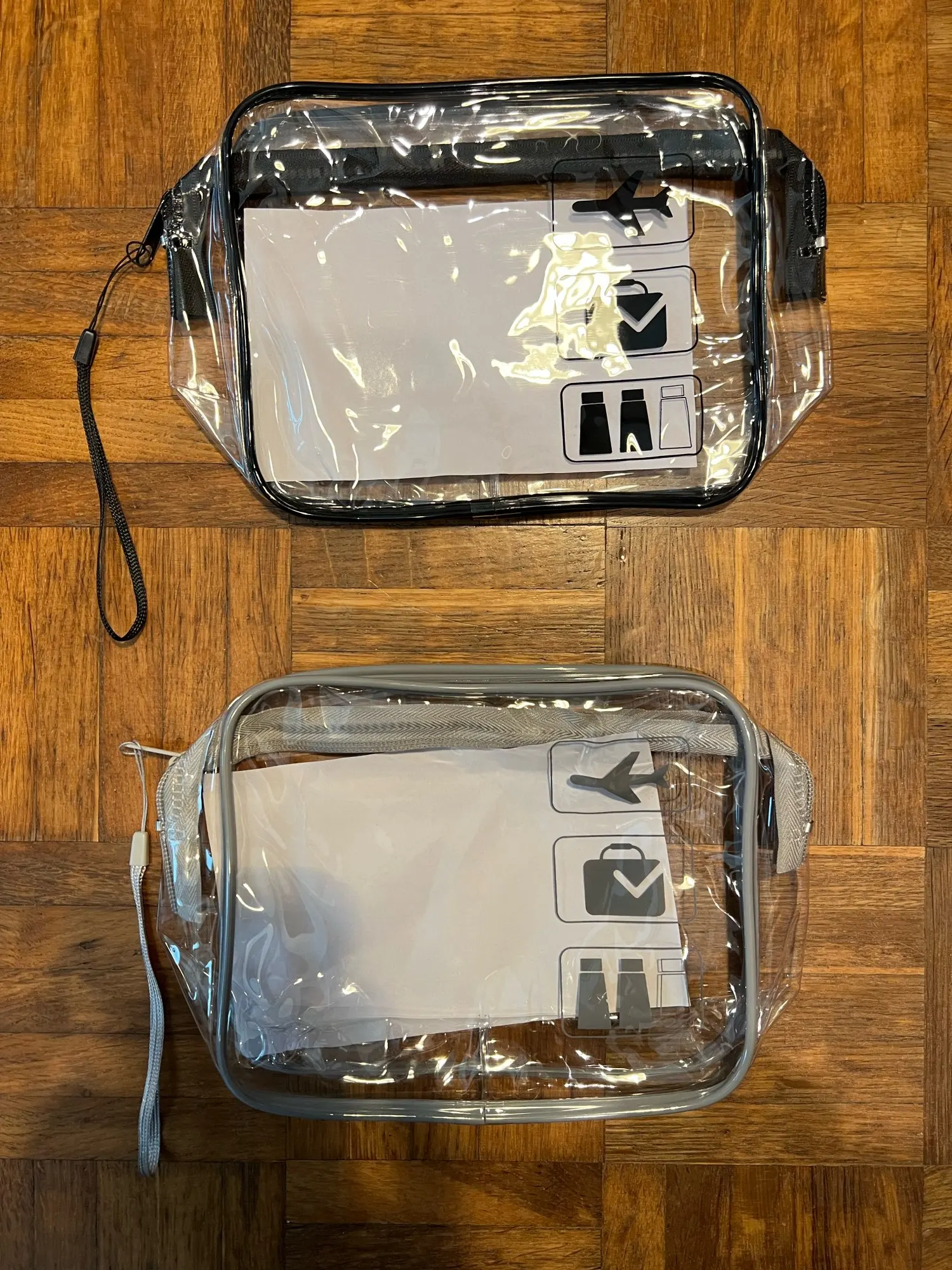 1pc Clear Toiletry TSA Approved Travel Bag Travel photo review