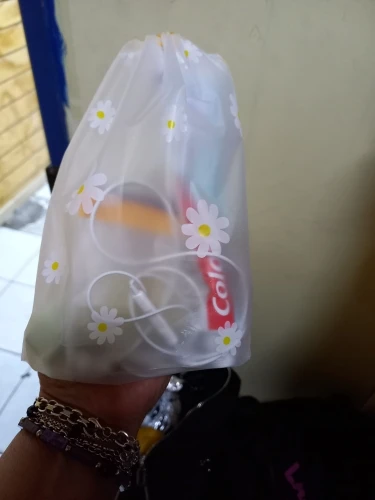 【Hot sales】Clear waterproof travel makeup bag Towel sock photo review