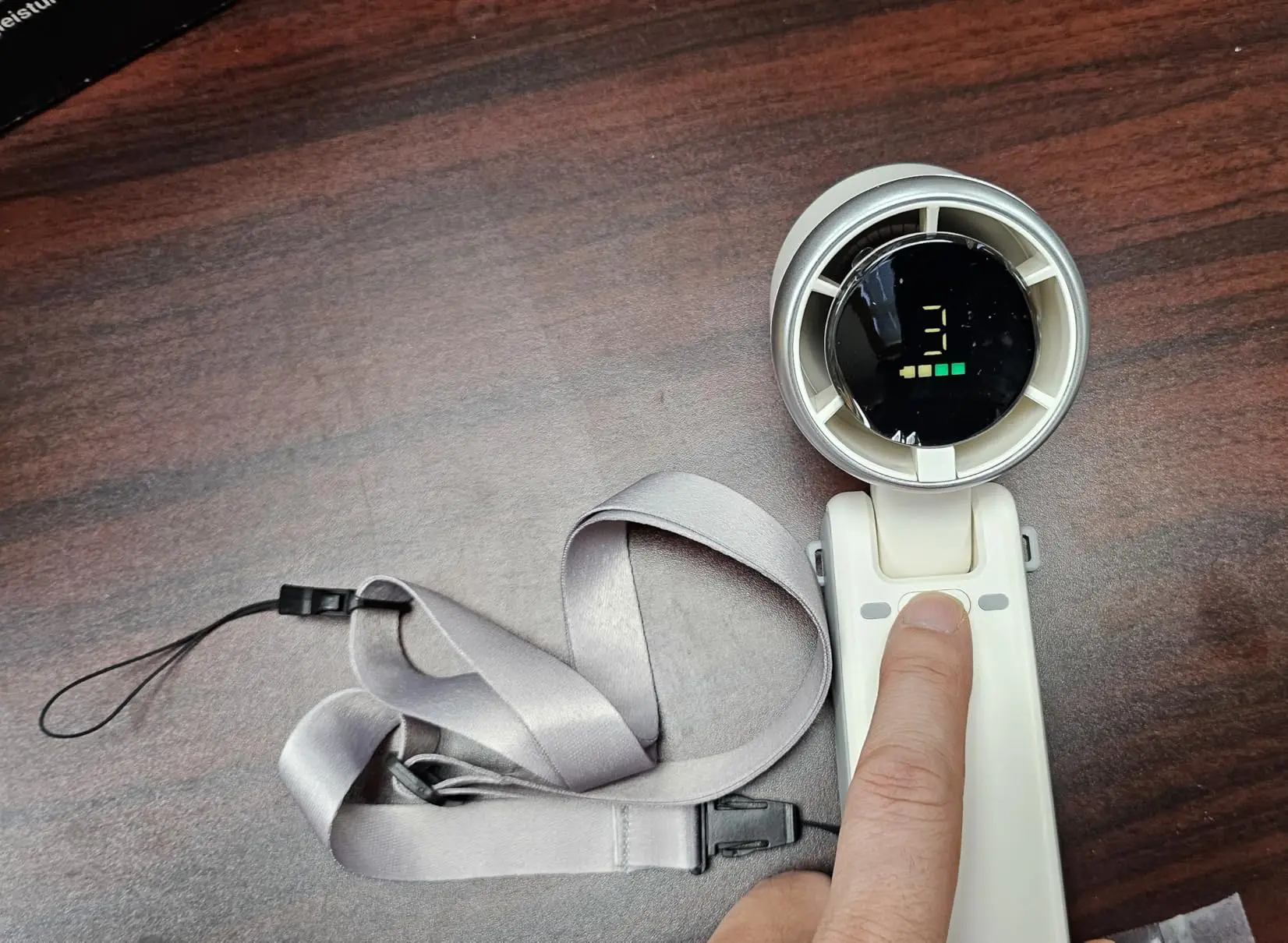 Handheld Small Fan Portable Folding High-speed Turbo Fans photo review