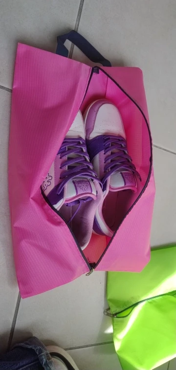 3PCS/Set Foldable Shoes Storage Bags Travel Organizer Nylon photo review