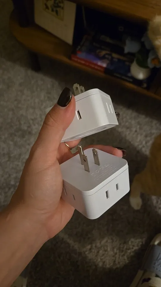 5 Way Multi Plug Outlet Extender, Wall Outlet photo review