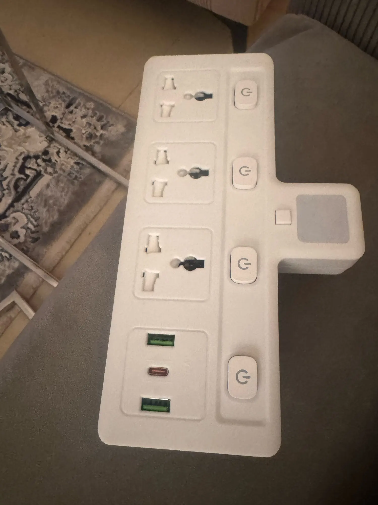 EU US UK Plug Universal Outlet Power Strip photo review