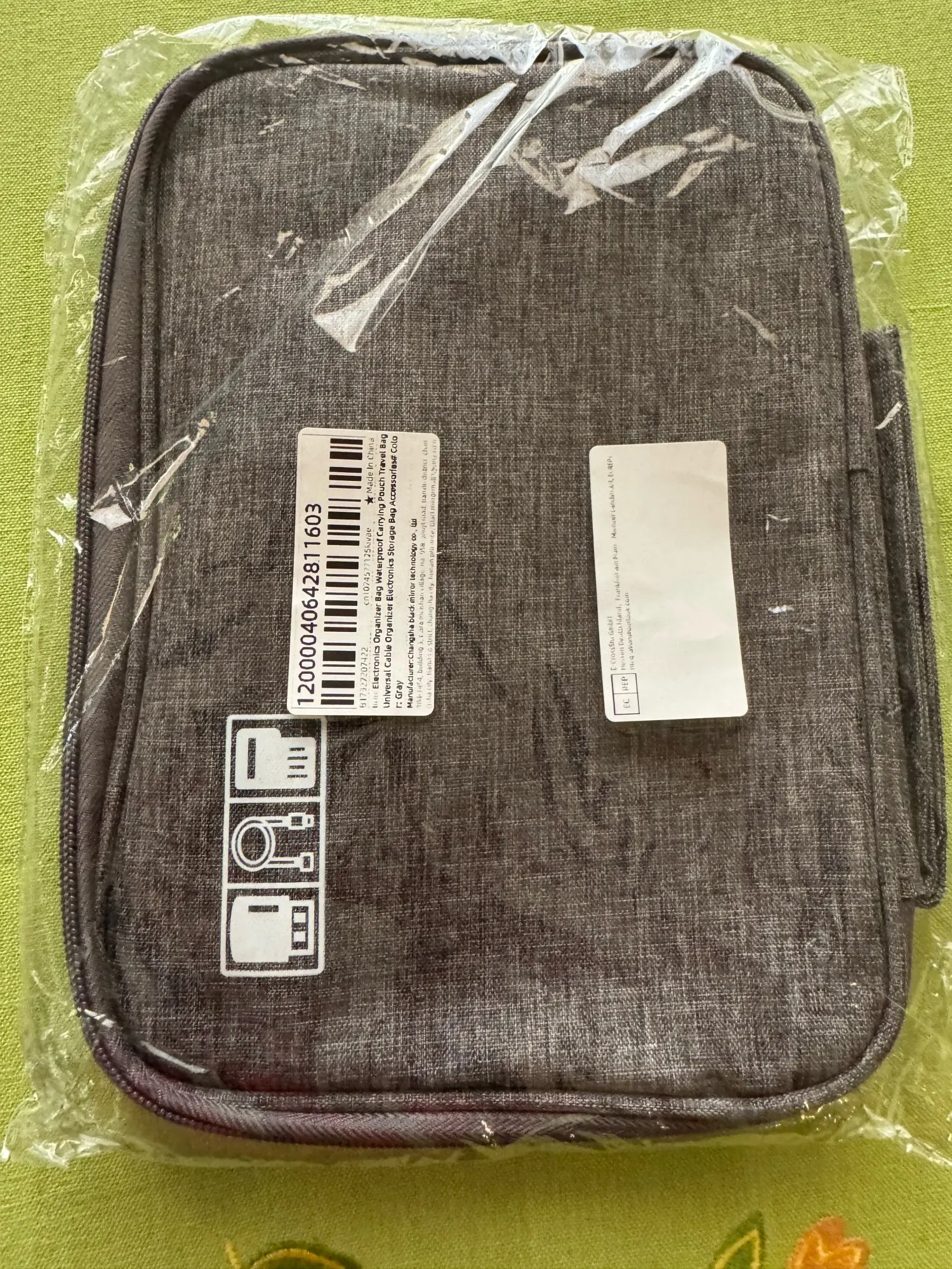 Electronics Organizer Bag Waterproof Carrying Pouch Travel Bag photo review