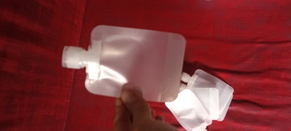 3 size 30-100ml Lotion Dispenser Bag Travel Reusable photo review