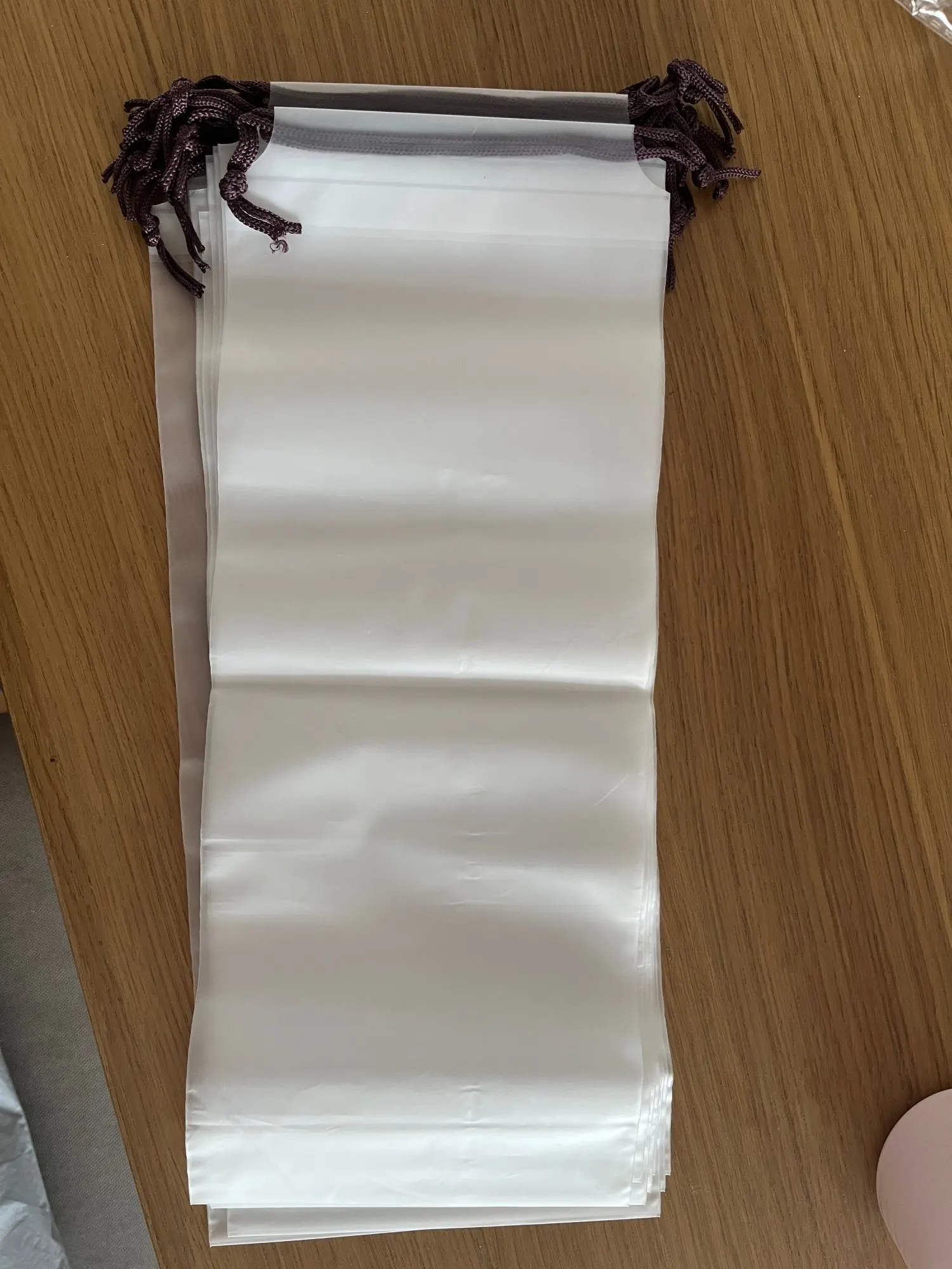 10pcs Beam Mouth Waterproof Umbrella Storage Bag Plastic photo review