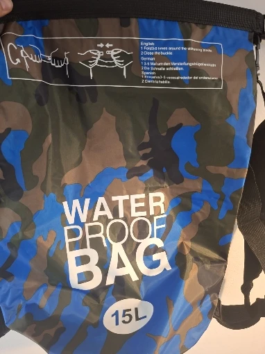 Waterproof Dry Bag PVC Beach Backpack Swimming Sack photo review