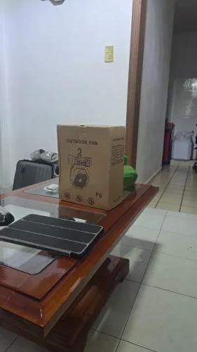 Camping Fan 20000mAh Battery Powered Fan Rechargeable with photo review