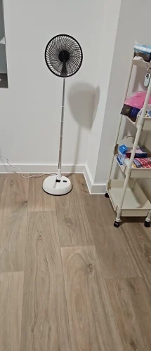 Portable Oscillating Standing Fan with Remote Controller Foldable photo review