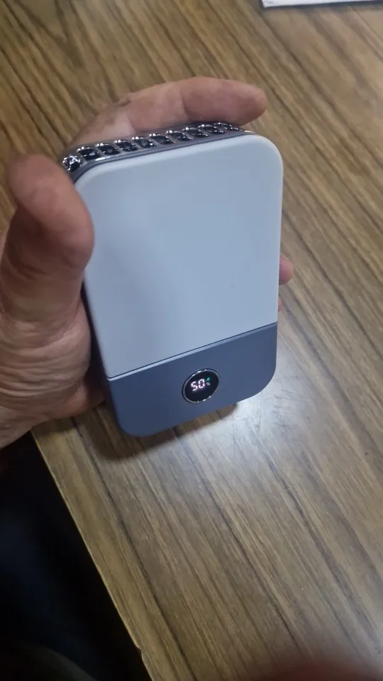 Portable Waist Fan Outdoor Mini Hanging Neck Fan photo review