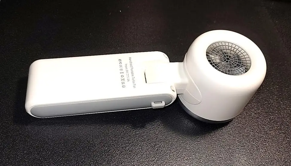 Handheld Small Fan Portable Folding High-speed Turbo Fans photo review