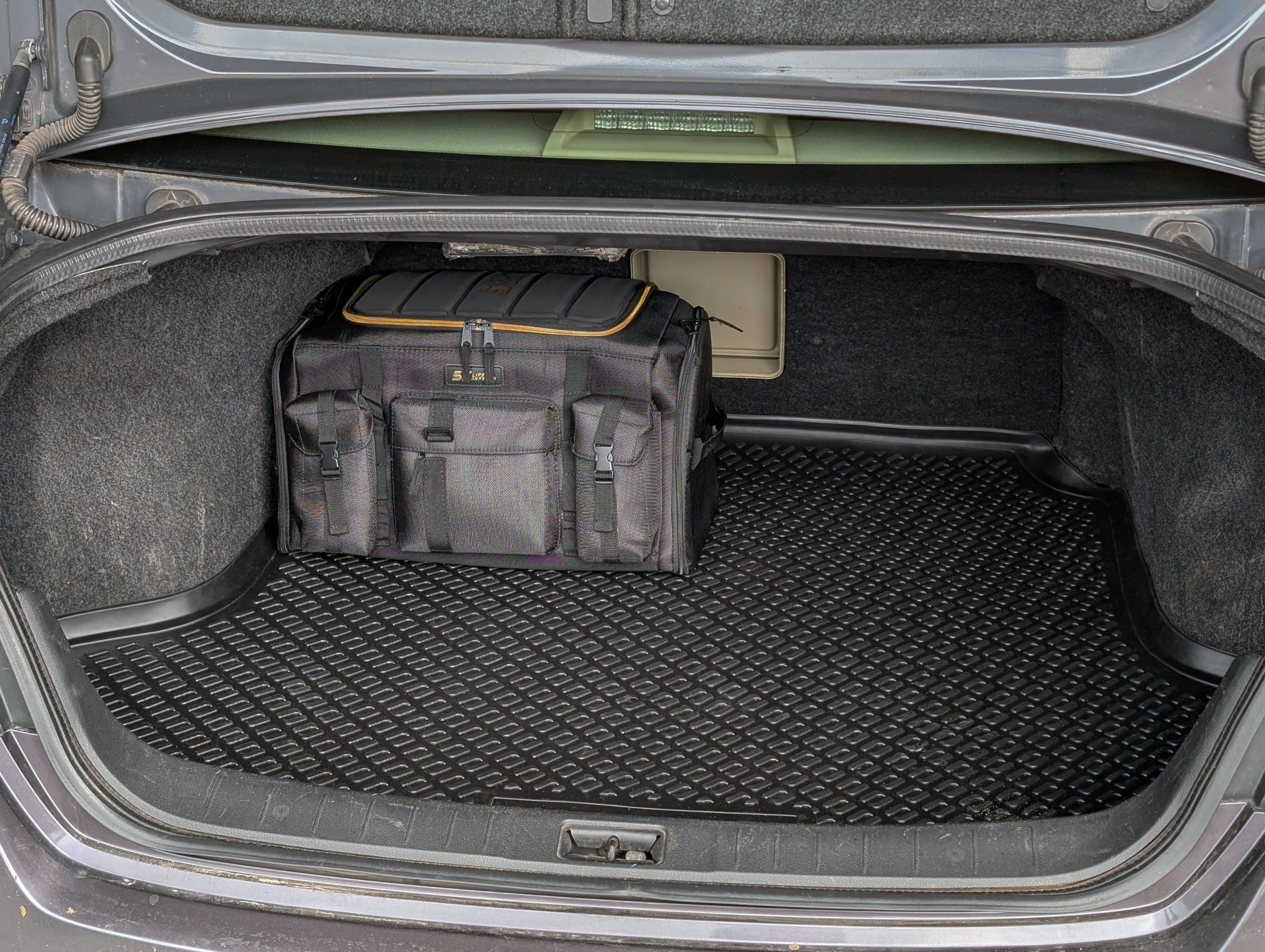 Car Trunk Storage Organizer With Lid Universal Car photo review