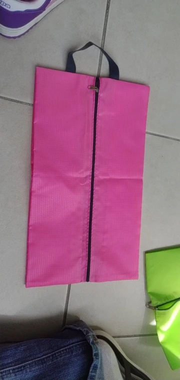 3PCS/Set Foldable Shoes Storage Bags Travel Organizer Nylon photo review