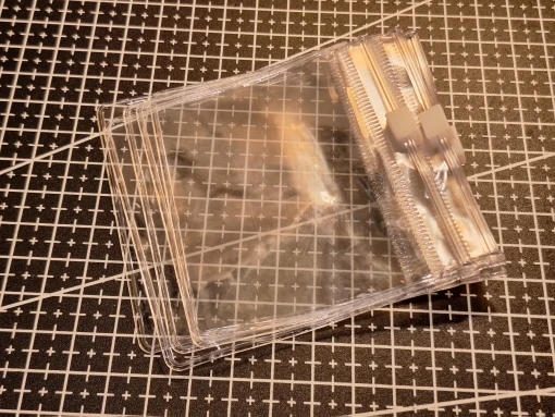 mini transparent carry all storage bags lightweight dust-proof photo review