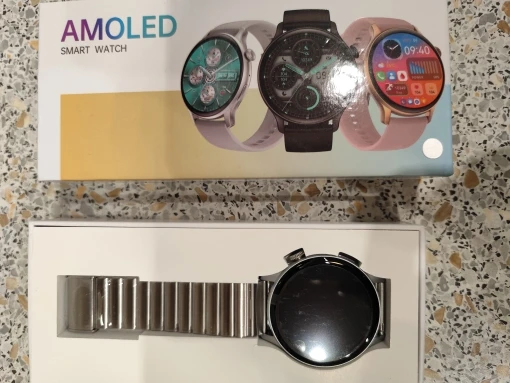 2025 NFC Smart Watch Amoled HD GPS Track photo review
