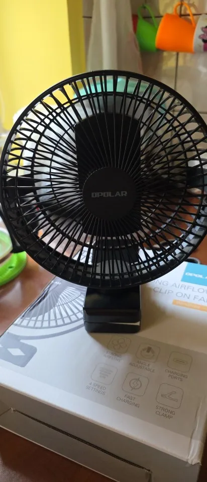 USB Charging Home Room Table Wireless Electric Fan photo review