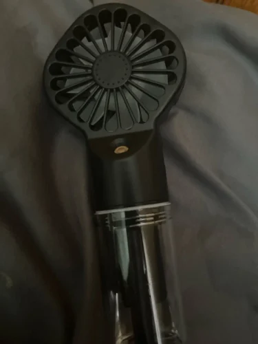 Portable Humidifier Fan Mini Handheld Mist Fan Portable photo review